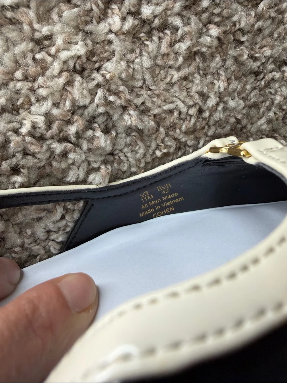 NWOT Sam Edelman Black Patent Slingback Flats with Cream Trim